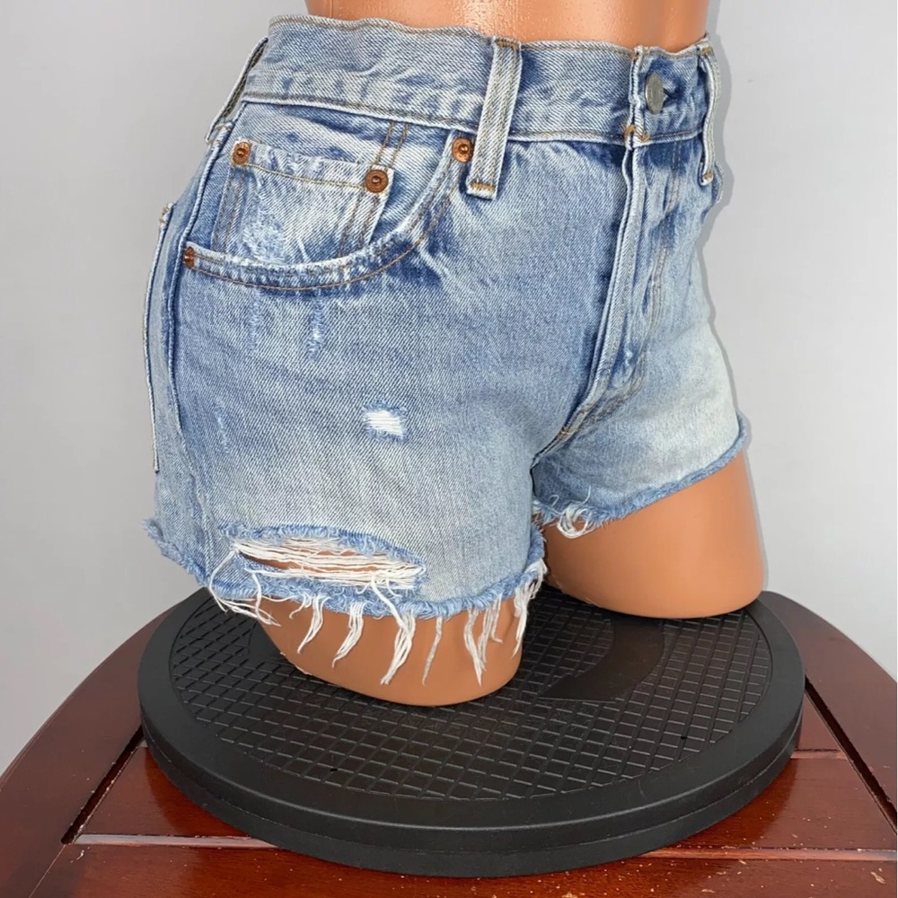 Levi’s 501 Denim Cutoff Jean Shorts